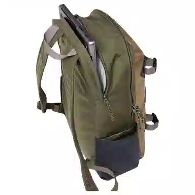 Fjallraven 17L Backpack Green Tan