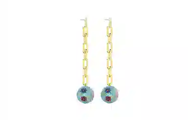 Swarovski Flower of Fortune Earrings
