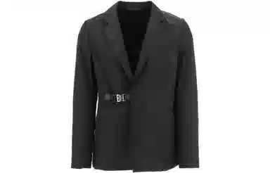 Givenchy SS22 Belted Blazer Black