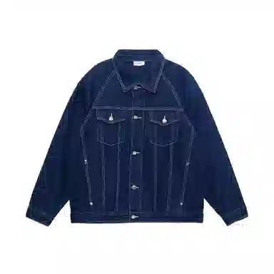 UNTILWERICH Vintage Denim Jacket Navy