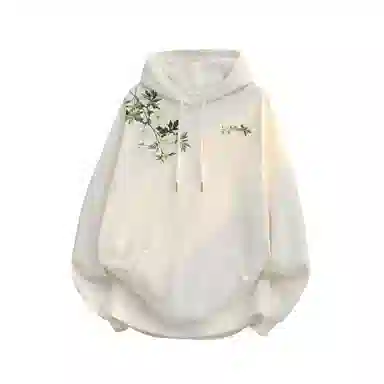 萌芽熊 植物花卉连帽舒适透气百搭休闲宽松卫衣 男女同款