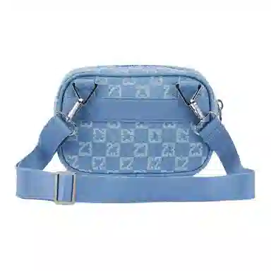 Jordan Monogram Crossbody Bag Denim Blue