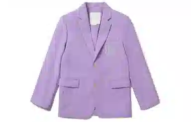 MLB V-Neck Blazer Purple