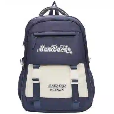 醇龙 减负书包大容量多隔层百搭背包书包 尼龙 双肩包 常规 男女同款情侣款 多色