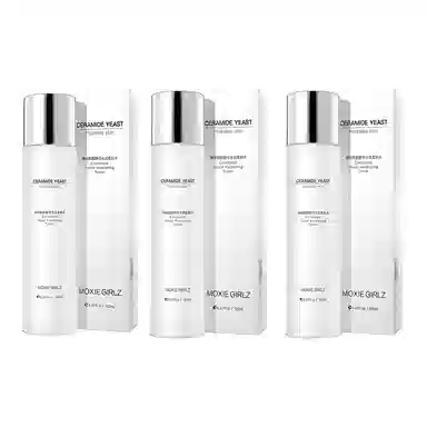 慕斯女孩 神经酰胺酵母水柔肤水 淡痘印控油 去黑头收缩毛孔 补水保湿面部护理