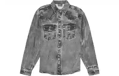 DIESEL FW22 Denim Jacket Grey