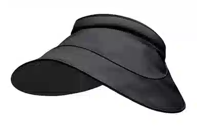 优幽兰 夏季透气遮阳防紫外线可折叠发箍式空顶大帽檐拍照打卡显脸小户外出游骑车 锦纶/氨纶 防晒帽 女款