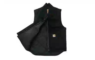 Carhartt V01 FIRM DUCK INSULATED RIB COLLAR VEST RELAXED FIT