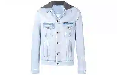 OFF-WHITE Denim Hooded Jacket