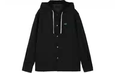 速写  针织宽松连帽夹克  男女同款