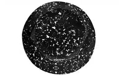 肯默 纯棉渔夫帽 抽象潮流印花 防晒遮阳帽 男女同款 黑色/白色/紫色