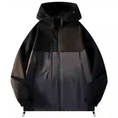 WANX Retro Colorblock Hoodie Jacket