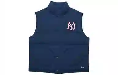 New Era FW23 Logo Vest Navy