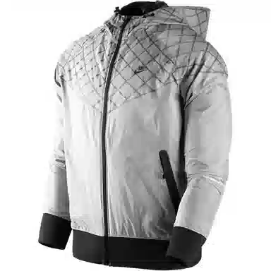 Nike Hooded Zip Jacket Grey