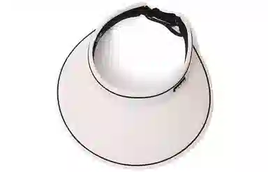 优幽兰 大头围韩版显脸小空顶帽旅游实用休闲沙滩帽防紫外线纯色高级感开车骑车小众穿搭 棉 防晒帽 女款