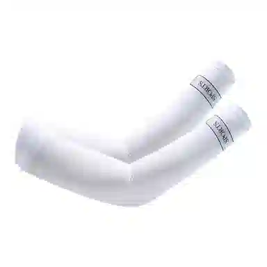 山一丸 冰袖夏季户外防紫外线长款遮阳开车骑行冰丝袖套 防晒袖 男款