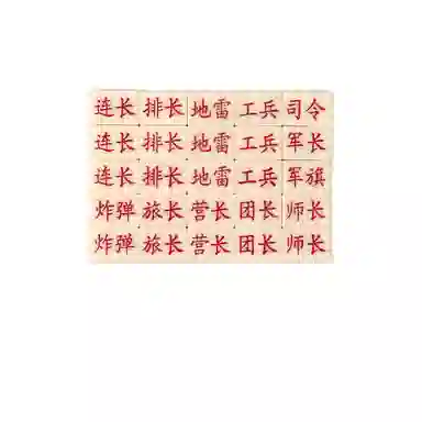 乐智由我 战棋大号军旗棋盘 实心益智游戏 桌游