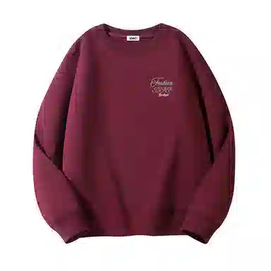 【dme】 圆领字母印花宽松舒适休闲长袖卫衣 男女同款