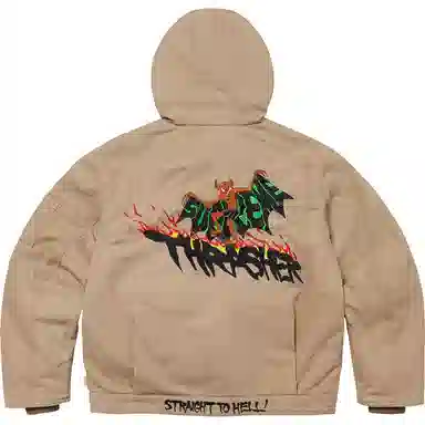 Supreme x THRASHER Hooded Work Jacket