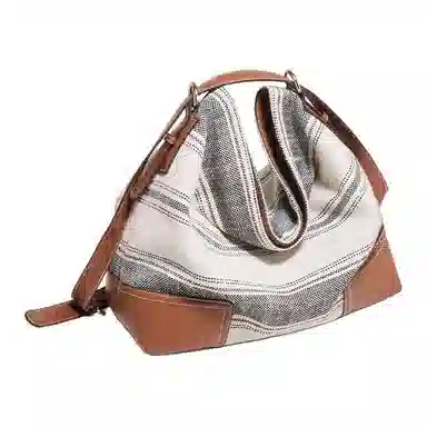 FOXER Brown Tote Bag