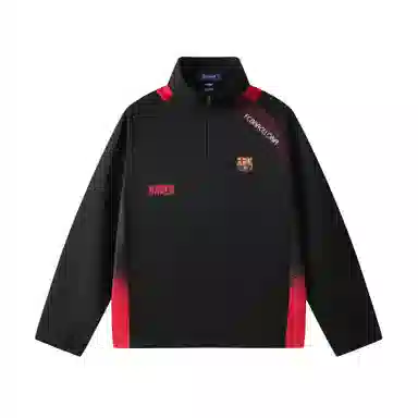 Barcelona FC Casual Zip-Up Sweatshirt