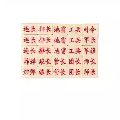 乐智由我 战棋大号军旗棋盘 实心益智游戏 桌游