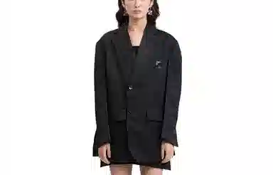 WE11DONE FW21 Black Blazer