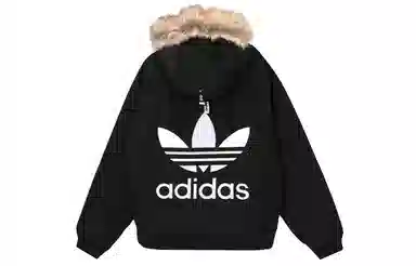 adidas originals Down Fur Bomber Logo