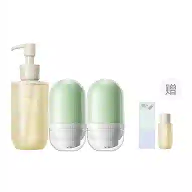 柳丝木 水漾调色隔离霜洁颜蜜护肤套装 提亮保湿清洁