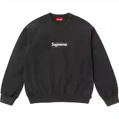 Supreme SS25 Washed Box Logo Crewneck