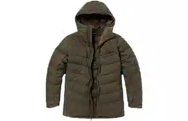 The North Face 550 Hoodie Down Jacket Green
