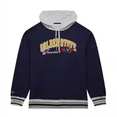 Mitchell & Ness x NBA Golden State Warriors Hoodie Navy