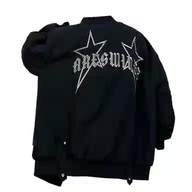 Pirkadat Star Embroidered Baseball Jacket