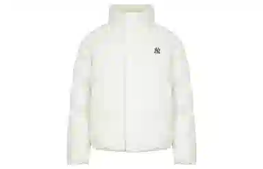 MLB Yankees Logo Puffer Jacket White