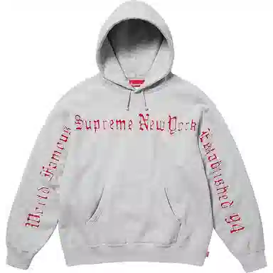 Supreme SS25 Contrast Cutout Hooded Sweatshirt