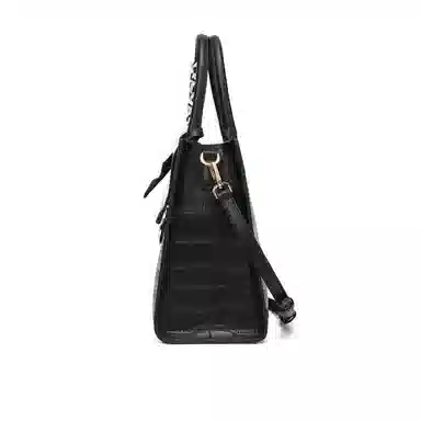 稻草人 高级感鳄鱼纹戴妃包 聚氨酯革 手提包 常规 女款 多色