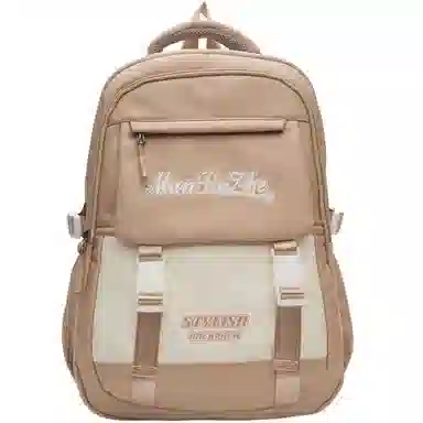 醇龙 减负书包大容量多隔层百搭背包书包 尼龙 双肩包 常规 男女同款情侣款 多色