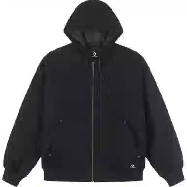 Converse Hoodie Jacket Black