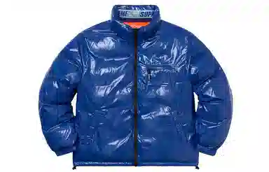 Supreme Shiny Reversible Puffy Jacket