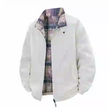 颂希尔 立领时尚两面穿宽松休闲百搭夹克外套 男女同款