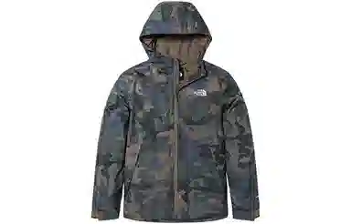 The North Face Black Camo Jacket