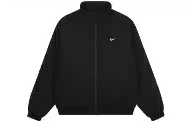Nike Logo Zip Jacket Black