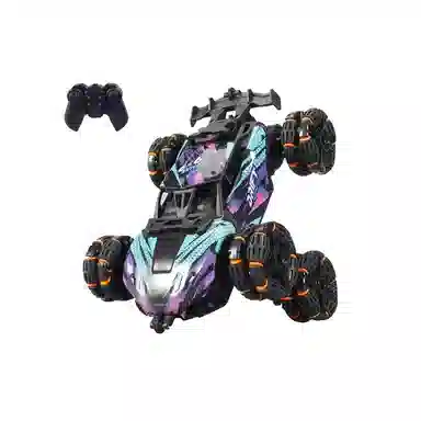 蒙柯 手势感应变形 六轮摆臂特技车 遥控玩具