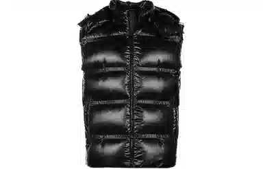 Moncler Genius Down Vest Hooded Black