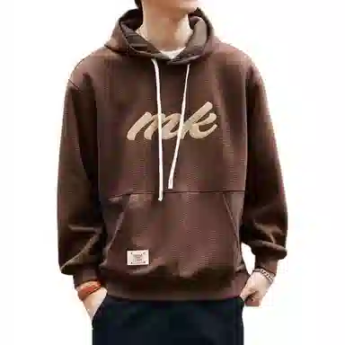 格蓝鹿 重磅复古连帽长袖卫衣 男款