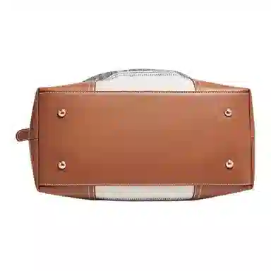 FOXER Brown Tote Bag