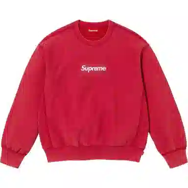 Supreme SS25 Washed Box Logo Crewneck