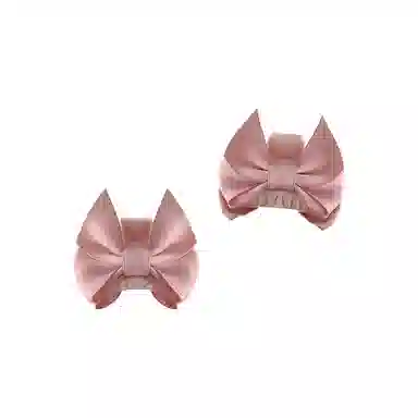 蒙妮 在逃公主蝴蝶结 布料 发夹 男女同款情侣款