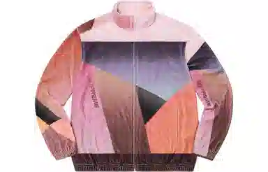Supreme SS23 Week7 Geo Velour Track Jacket