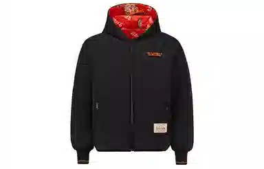 EVISU Daruma Reversible Hooded Down Jacket